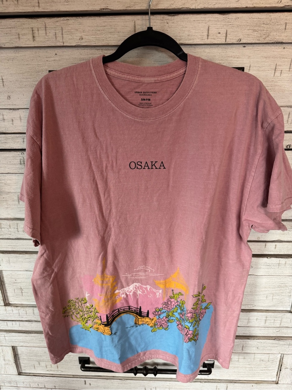 Urban Outfitters Pink Osaka Graphic Tee
